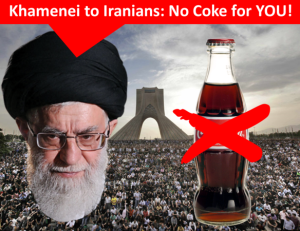 Coca cola ban Iran