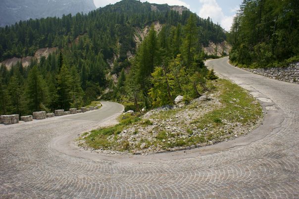 Russian Road in Slovenia